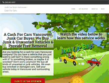 Tablet Screenshot of junkcarboysvancouverwa.com